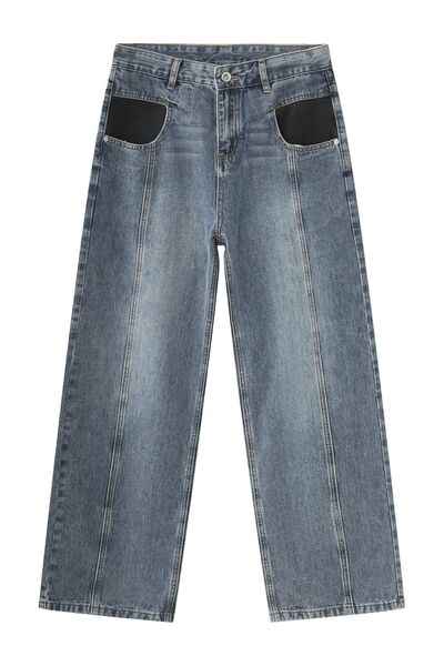 Mid Rise Waist Jeans with Pockets - Damned Threads
